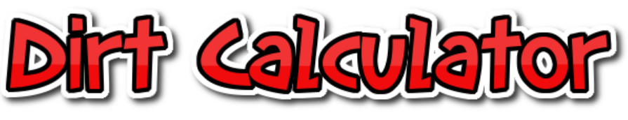 Dirt Calculator